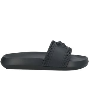 Versace Sandals Rubber - Black