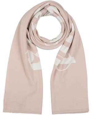 Palm Angels Fuchsia Scarf Wool, Acrylic - Natural