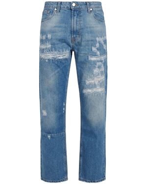 Faith Connexion Pantalon En Jean - Bleu