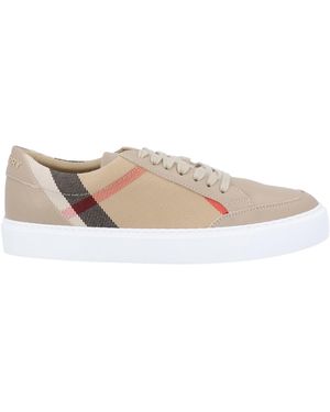 Burberry Sneakers Calfskin, Cotton - White