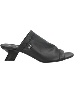 Courreges Sandalias - Negro