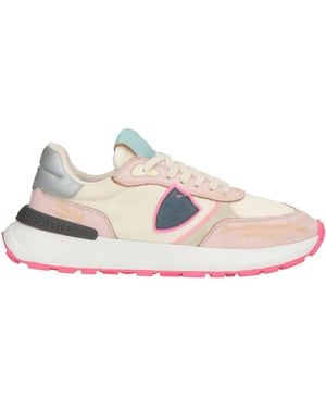 Philippe Model Sneakers Leather, Textile Fibers - Pink