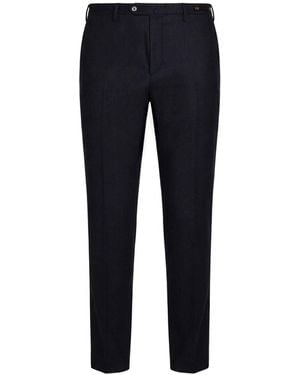 Cruna Midnight Pants Virgin Wool, Elastane - Blue