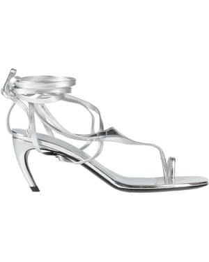 The Attico Thong Sandal - White