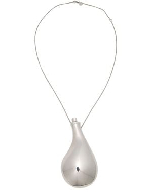 Courreges Necklace Metal - White
