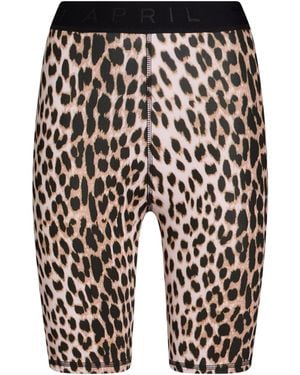 Oh April Shorts & Bermuda Shorts Polyester, Elastane - Black