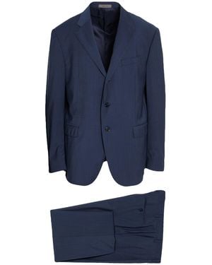 Corneliani Suit Virgin Wool, Elastane - Blue
