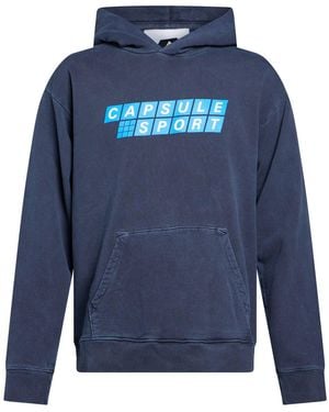 Capsule Sweatshirt Cotton - Blue