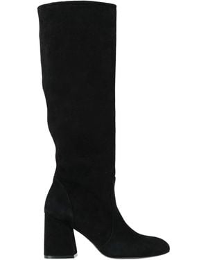 Stuart Weitzman Boot Leather - Black