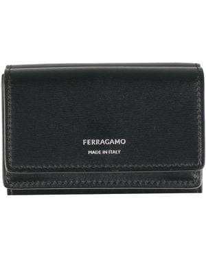 Ferragamo Billetera - Negro