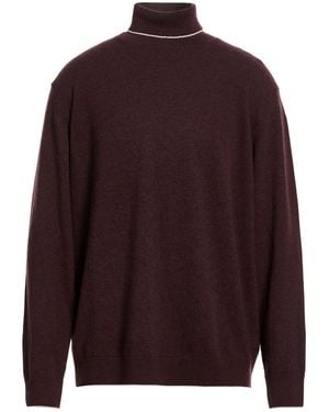 Eleventy Turtleneck Cashmere - Red