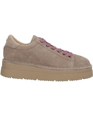 Pànchic Taupe Trainers Leather - Brown