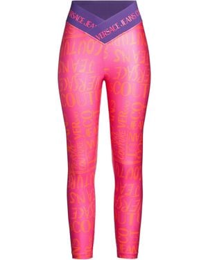 Versace Jeans Couture Leggings - Pink
