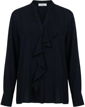 Antonelli Shirt Silk, Acetate - Blue