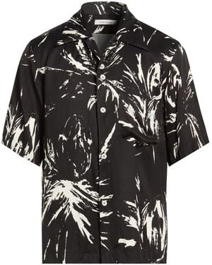Wales Bonner Shirt Viscose - Black