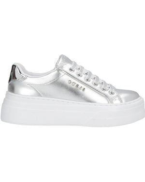 Guess Sneakers Textile Fibers - White