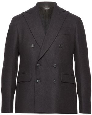Brian Dales Midnight Blazer Wool, Polyester, Viscose, Elastane - Black