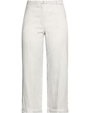 SEVENTY VENEZIA Pants Linen, Viscose, Polyester, Polyamide, Metallic Polyester - White