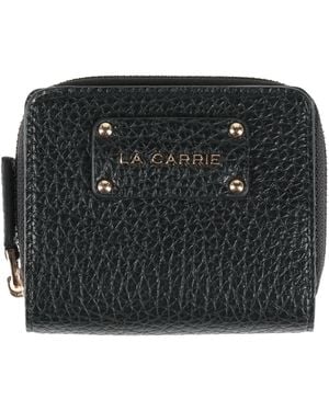 La Carrie Wallet Polyurethane - Black