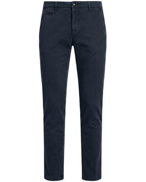 Briglia 1949 Midnight Pants Cotton, Elastane - Blue