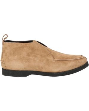 Kiton Ankle Boots Calfskin - Brown