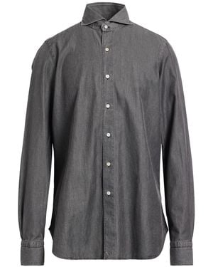 Finamore 1925 Jeanshemd - Grau