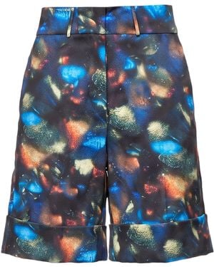 Berwich Shorts & Bermuda Shorts Polyester - Blue