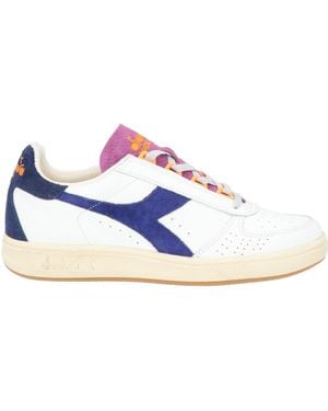 Diadora Sneakers Leather, Textile Fibers - Blue