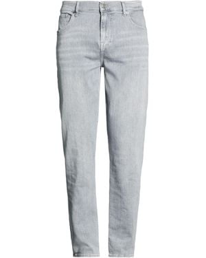 7 For All Mankind Jeans Cotton, Elastomultiester, Elastane - Grey