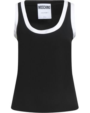 Moschino Couture Top Acetate, Viscose - Black
