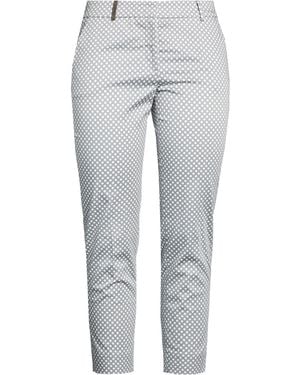 Peserico Trousers Cotton, Elastane - Grey