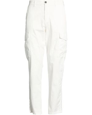 Eleventy Pants Cotton, Elastane - White