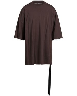 Rick Owens Camiseta - Marrón