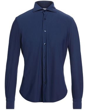 Barba Napoli Camisa - Azul