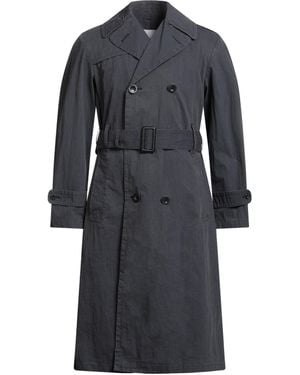 コート Maison Margiela Charcoal Cotton Blend Trench Coat Maison Margiela Trench coats for Men | Online Sale up to 70