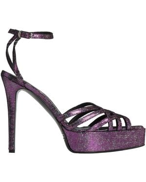 NINNI Sandals Textile Fibers - Purple