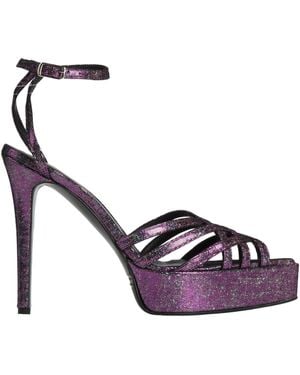 NINNI Sandals Textile Fibres - Purple