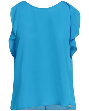 Rebel Queen Top Polyester - Blue