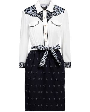 Roberto Cavalli Midi Dress - White