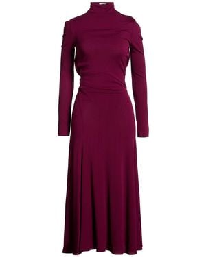 Alaïa Midi Dress Viscose - Purple