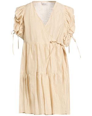 MEIMEIJ Mini Dresses - Natural
