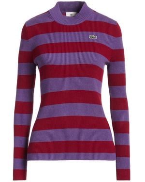 Lacoste Sweater Cotton, Rayon - Red