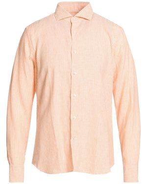 Savile Row Shirt Linen - Pink