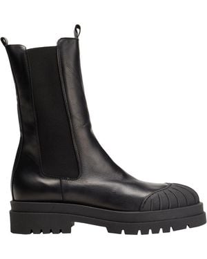 8 by YOOX Ankle Boots - Black