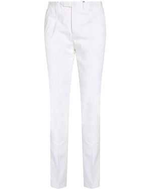 Santaniello Trousers Cotton, Elastane - White