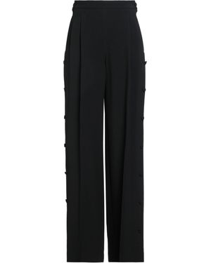 Ermanno Scervino Trousers Viscose, Acetate - Black