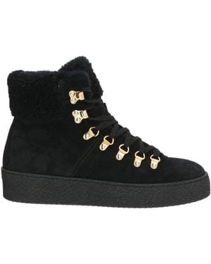 Fabiano Ricci Botines De Caña Alta - Negro