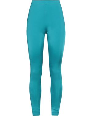 Alexandre Vauthier Deep Leggings Viscose, Elastane - Blue