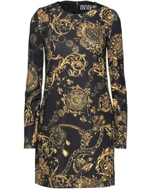 Versace Jeans Couture Mini Dress Polyester, Elastane - Black