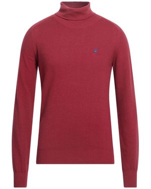 Brooksfield Turtleneck Virgin Wool - Red